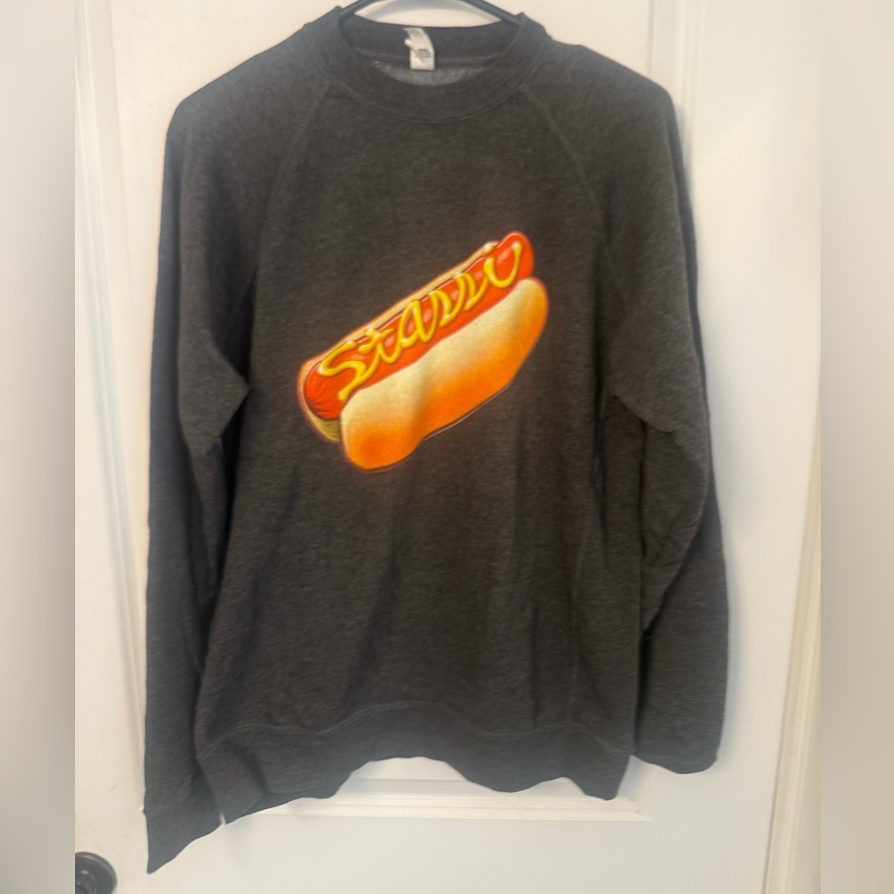 Straight Up with Stassi Hotdog Swestshirt
